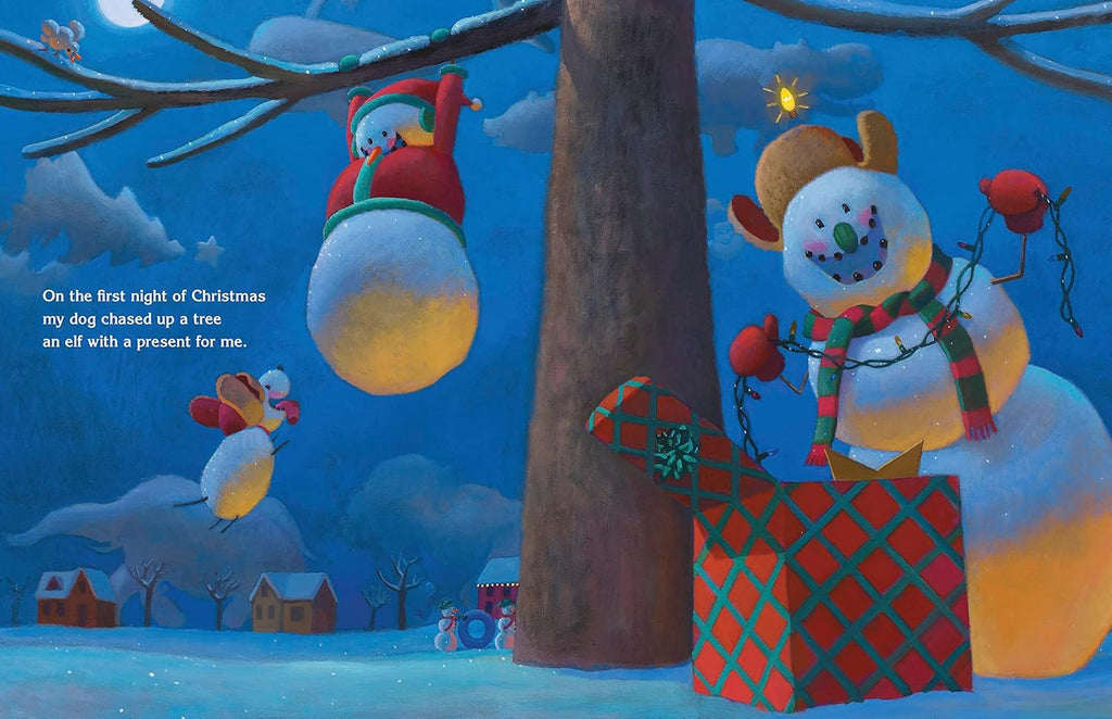 Snowmen's Twelve Nights of Christmas-Board Book