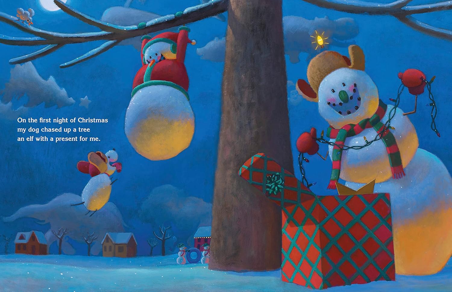 Snowmen's Twelve Nights of Christmas-Board Book
