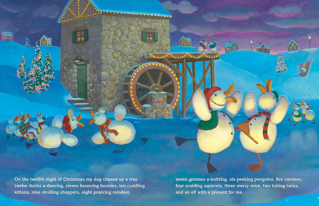 Snowmen's Twelve Nights of Christmas-Board Book