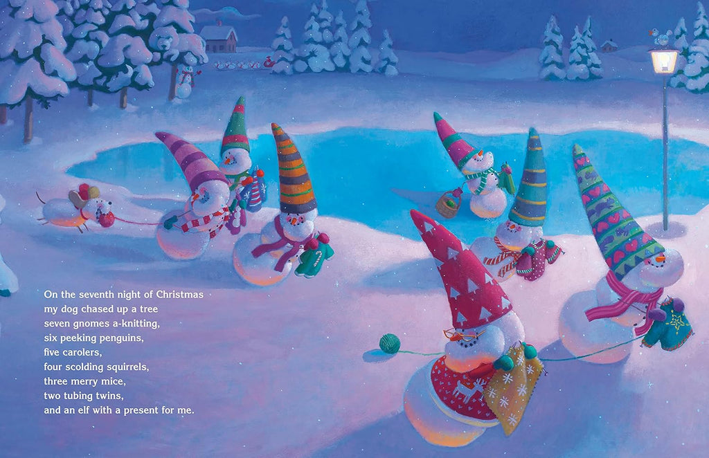 Snowmen's Twelve Nights of Christmas-Board Book