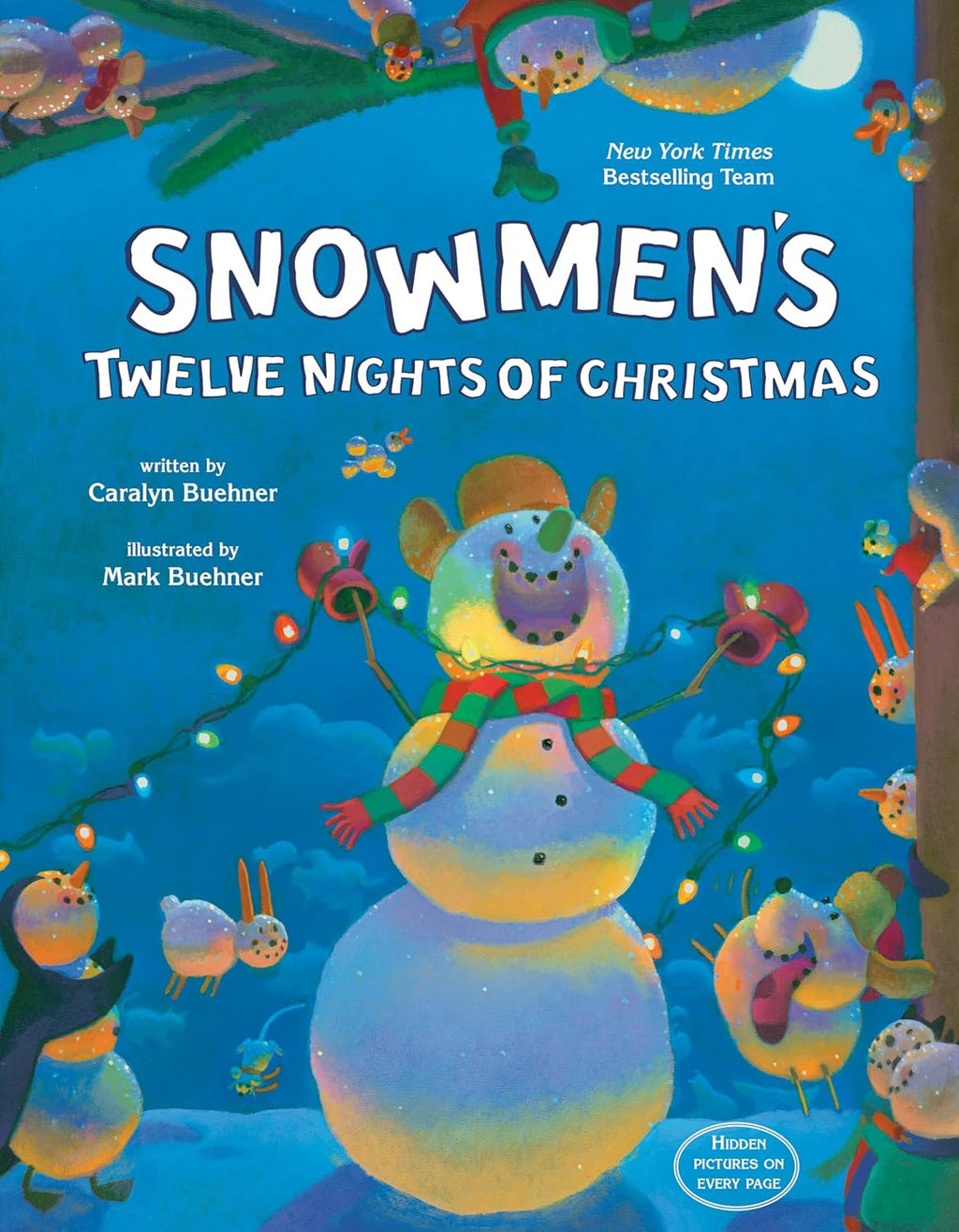 Snowmen's Twelve Nights of Christmas-Board Book