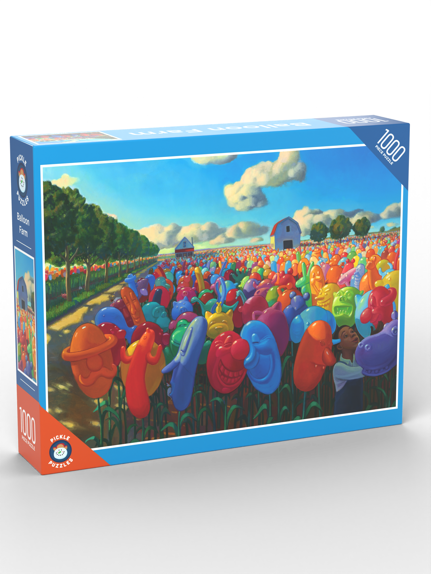 Balloon Farm 1000-piece puzzle box, front view