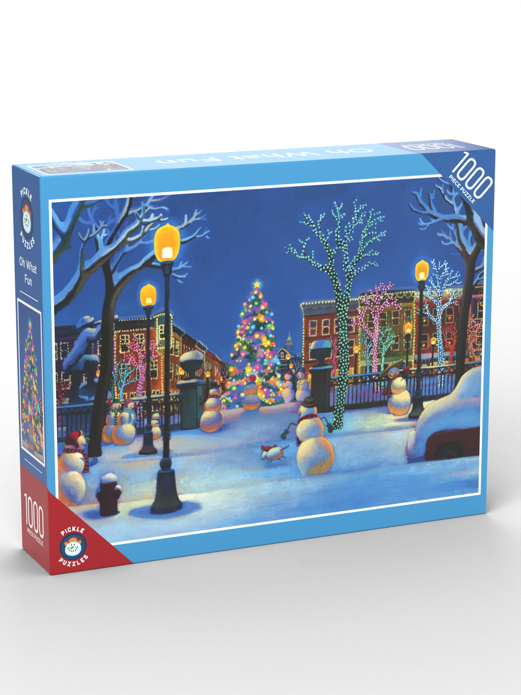 Oh What Fun 1000-piece puzzle box, front view