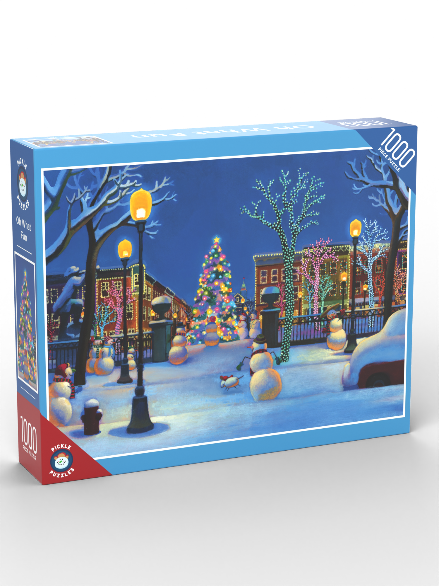 Oh What Fun 1000-piece puzzle box, front view