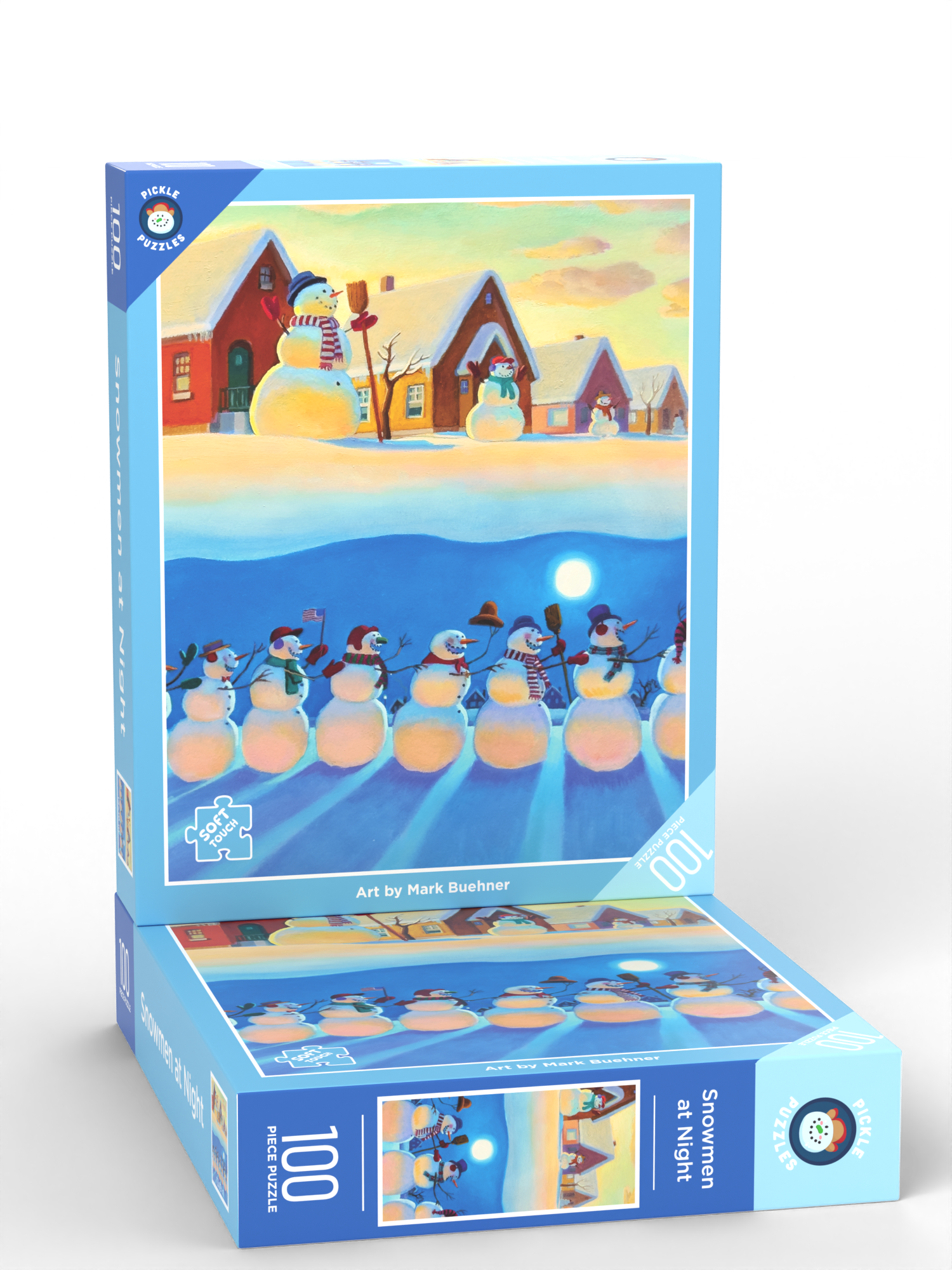 Snowmen at Night Puzzle