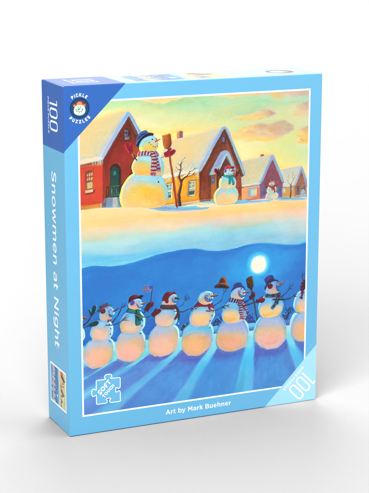 Snowmen at Night Puzzle