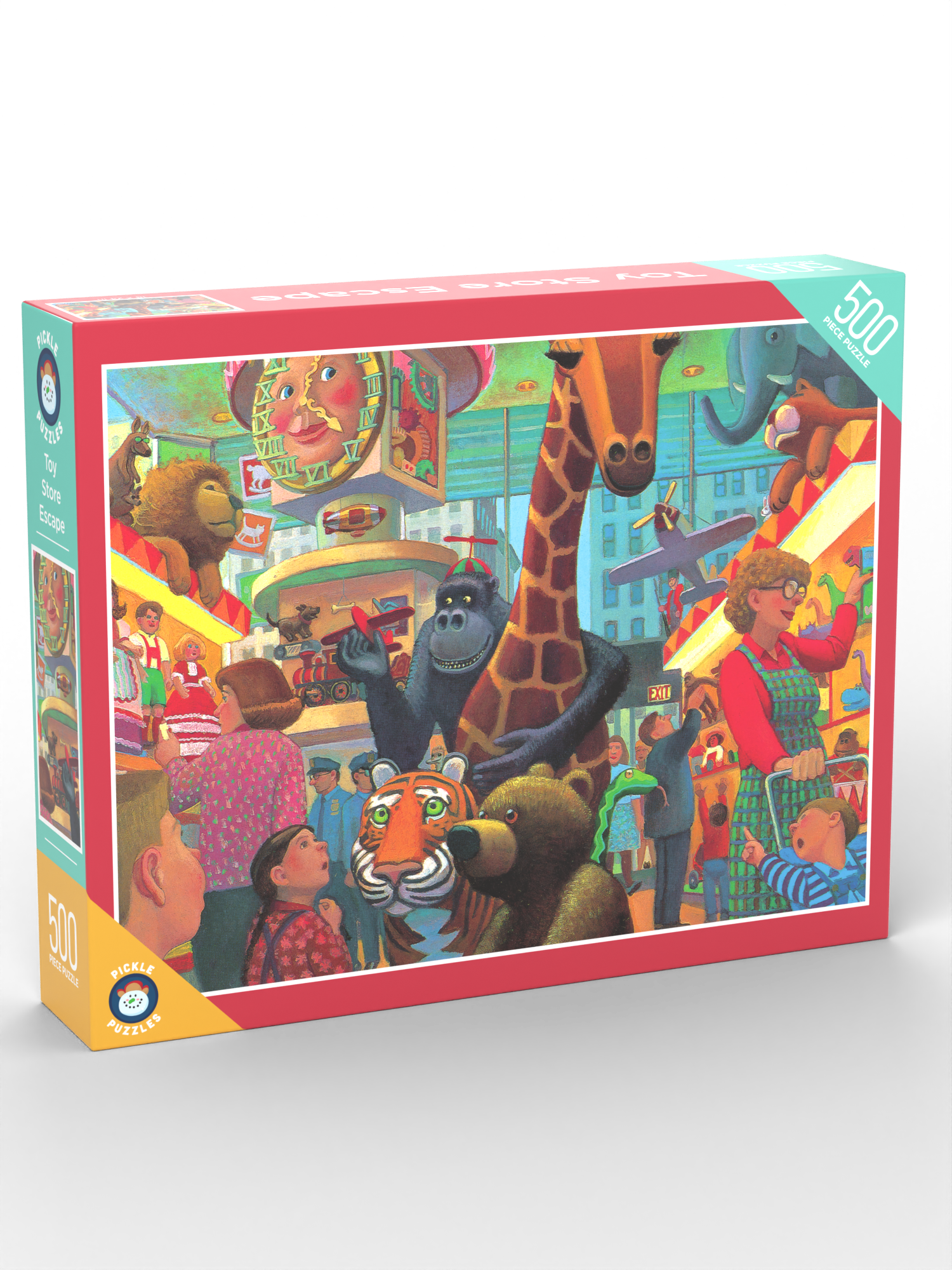 Toy Store Escape 500-piece puzzle box, front view